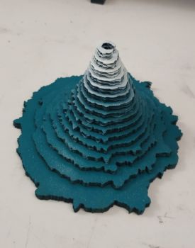 imagem do arquivo vetor para download Modelo Monte Vulcão Yotei