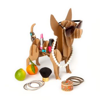 imagem do arquivo vetor para download Organizador de Joias para Cães Cortado a Laser