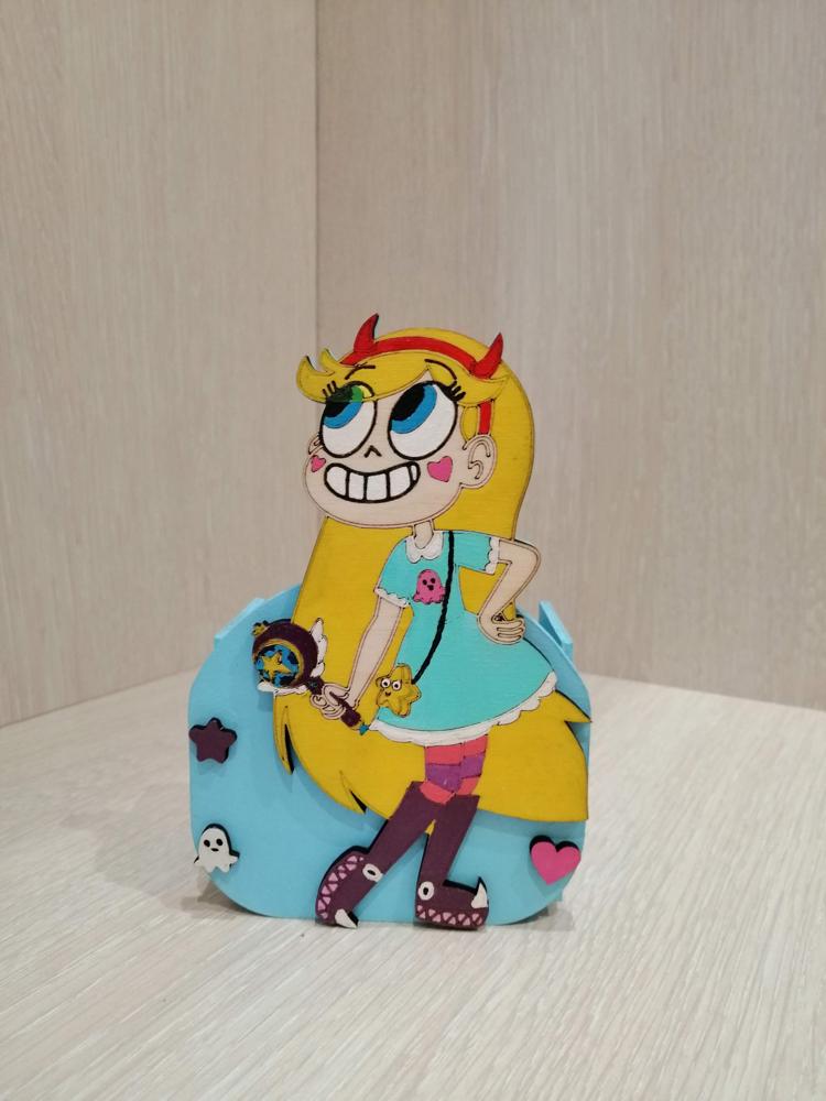 imagem do arquivo vetor para download Organizador de Mesa em Forma de Borboleta