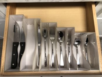 imagem do arquivo vetor para download Organizador de Talheres de Mesa