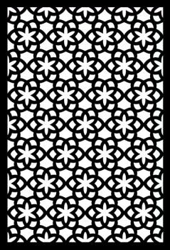 imagem do arquivo vetor para download Padrão floral para treliças e divisórias