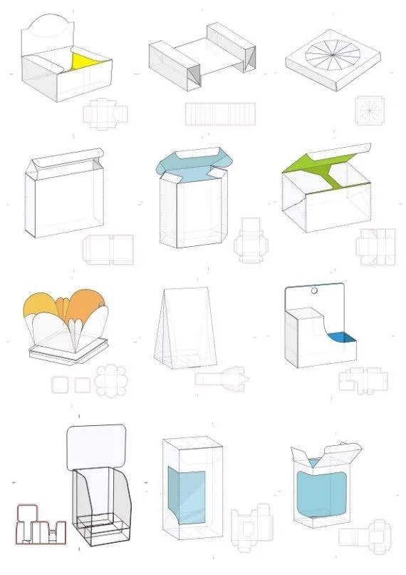 imagem do arquivo vetor para download Padrões para Embalagens 3