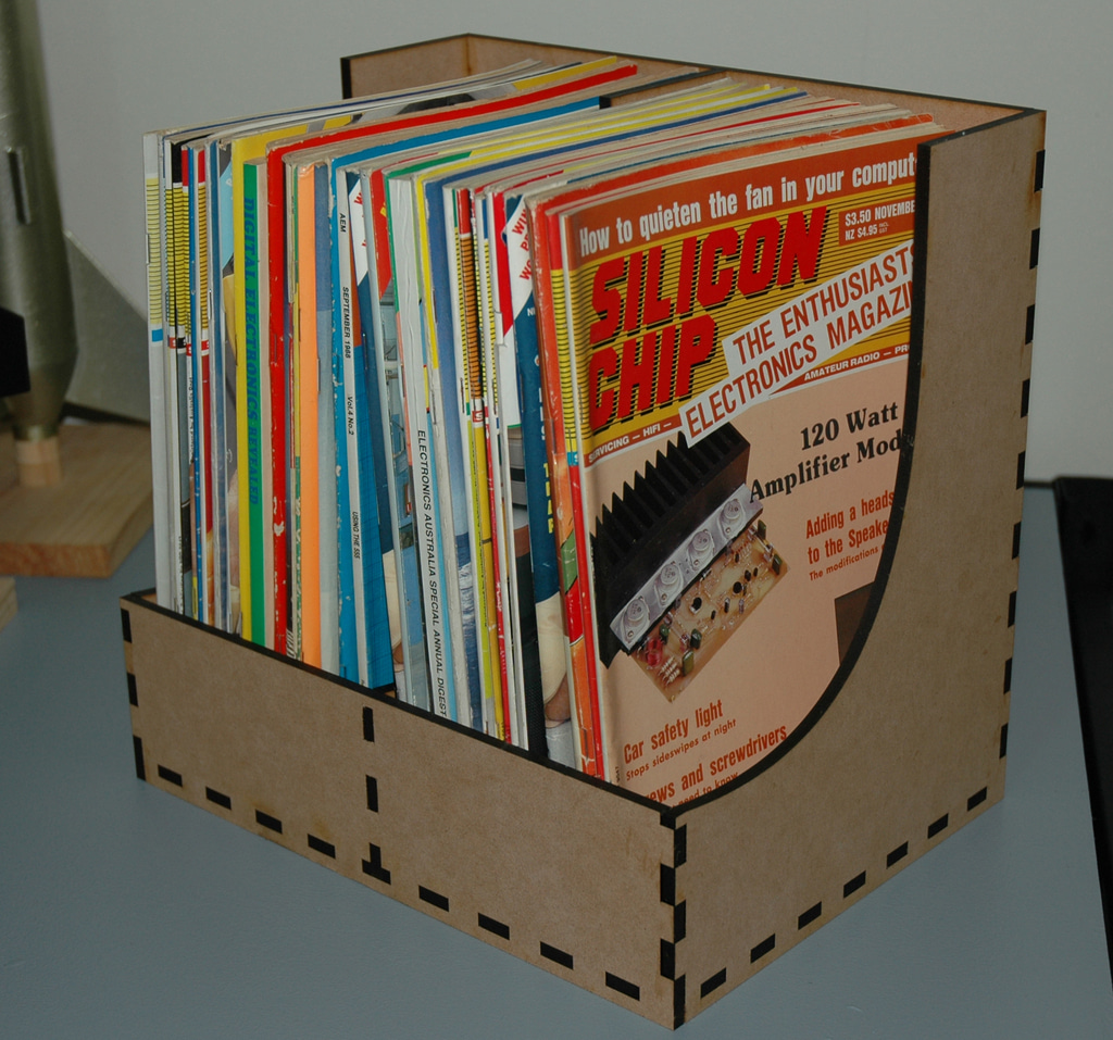 imagem do arquivo vetor para download Porta Revistas de Armazenamento