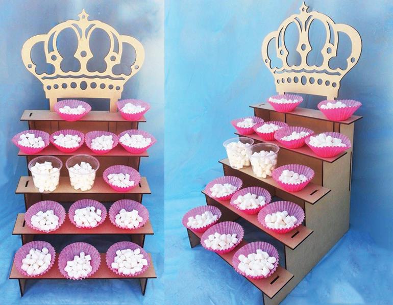 imagem do arquivo vetor para download Prateleira de Cupcake