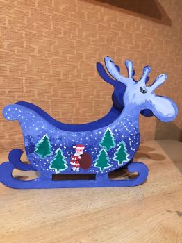 imagem do arquivo vetor para download Prato de Doces em Forma de Rena para Natal