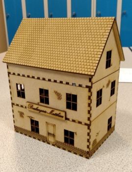 imagem do arquivo vetor para download Quebra cabeça 3D de Prédio Texturizado