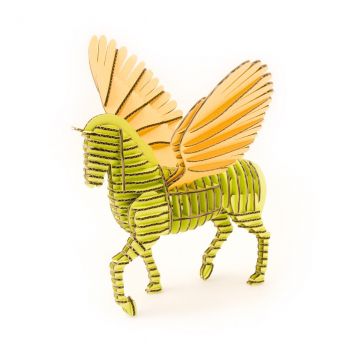 imagem do arquivo vetor para download Quebra cabeça 3d Pegasus