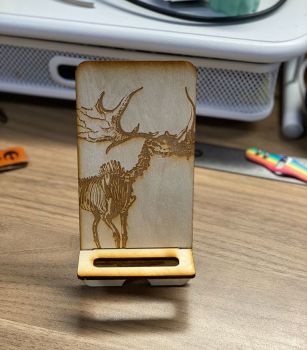 imagem do arquivo vetor para download Suporte de Celular Cortado a Laser