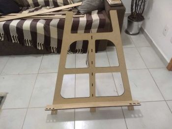 imagem do arquivo vetor para download Suporte de Tela para Cavalete