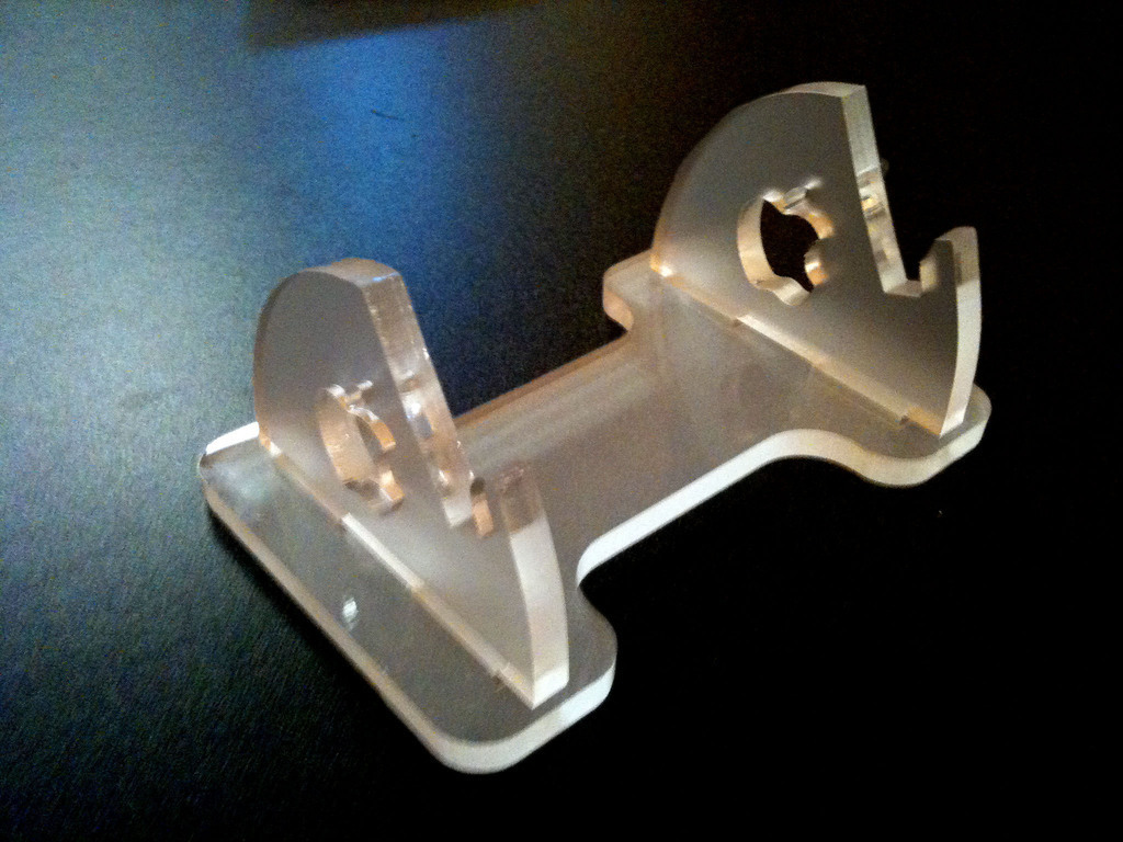 imagem do arquivo vetor para download Suporte iPad acrílico