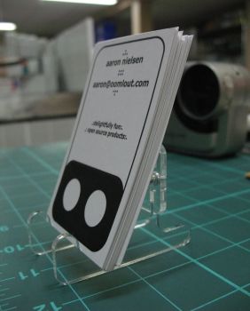imagem do arquivo vetor para download Suporte para Cartões de Visita em 3mm
