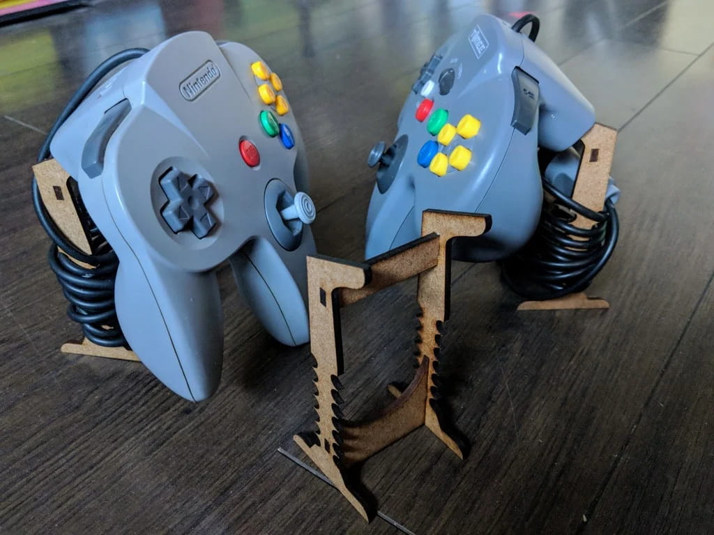 imagem do arquivo vetor para download Suporte para Controle N64