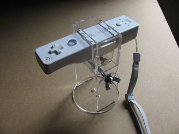 imagem do arquivo vetor para download Suporte para Controle Wiimote Cortado a Laser