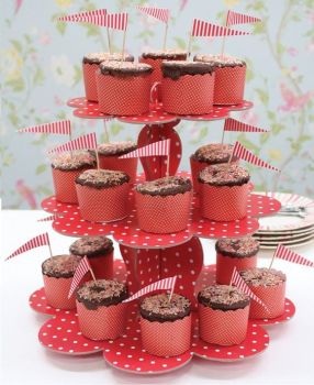 imagem do arquivo vetor para download Suporte para Cupcakes de 3 Camadas
