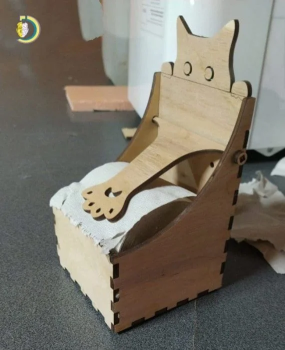 imagem do arquivo vetor para download Suporte para Papel Higiênico Cortado a Laser