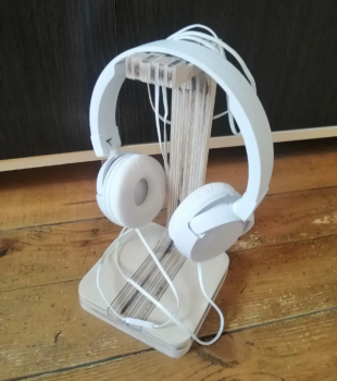 imagem do arquivo vetor para download Suporte para fone de ouvido