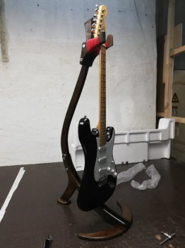 imagem do arquivo vetor para download Suporte para guitarra