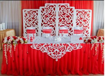imagem do arquivo vetor para download Tela de Fundo para Casamento Cortada a Laser