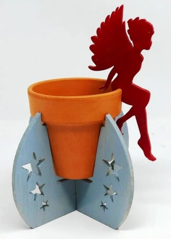 imagem do arquivo vetor para download Vaso de Flores de Fada de Alta Qualidade