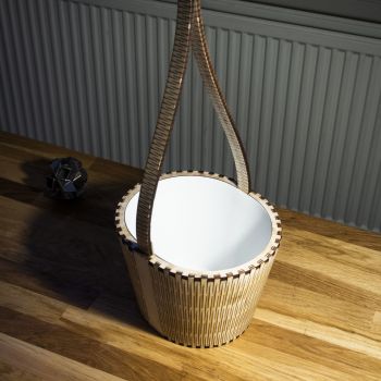 imagem do arquivo vetor para download Vaso de Plantas Pendurado Cortado a Laser