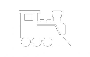imagem do arquivo vetor para download Vetor Trem infantil
