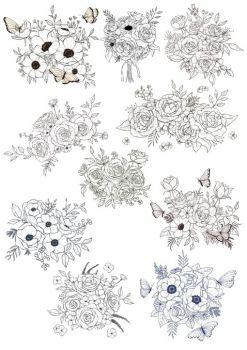 imagem do arquivo vetor para download Vetor de Flores