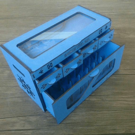 imagem do arquivo vetor para download Caixa de Armazenamento de Linha para Organização