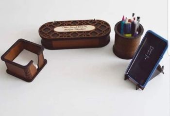 imagem do arquivo vetor para download Design de Organizador de Mesa
