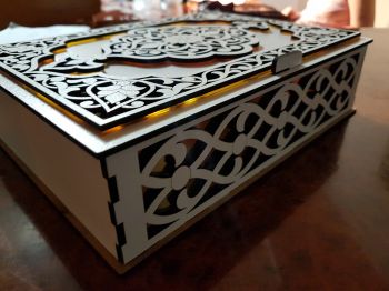 imagem do arquivo vetor para download Incrível Laser Cut Box Ideas