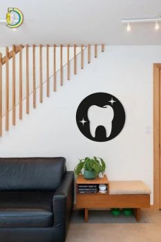 imagem do arquivo vetor para download Logo de Madeira para Dentista