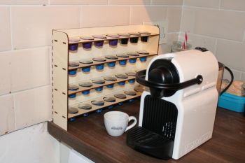 imagem do arquivo vetor para download Suporte para Cápsulas de Café
