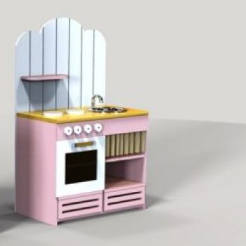 imagem do arquivo vetor para download Armário de Cozinha para Lavagem de Pratos