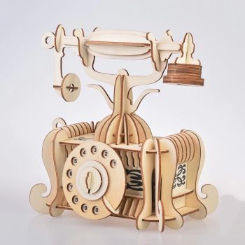 imagem do arquivo vetor para download Arquivo CNC para Corte em Madeira de Telefone