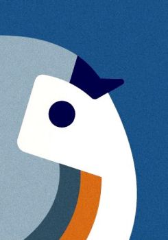 imagem do arquivo vetor para download Arte de Parede com Pássaro