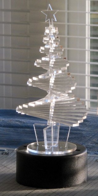 imagem do arquivo vetor para download Árvore de Natal Espiral