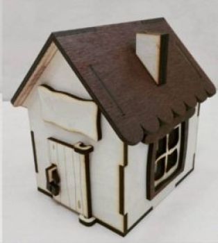 imagem do arquivo vetor para download Banco de Casa para Corte a Laser