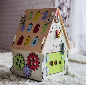 imagem do arquivo vetor para download Brinquedo Educativo em Madeira para Corte a Laser