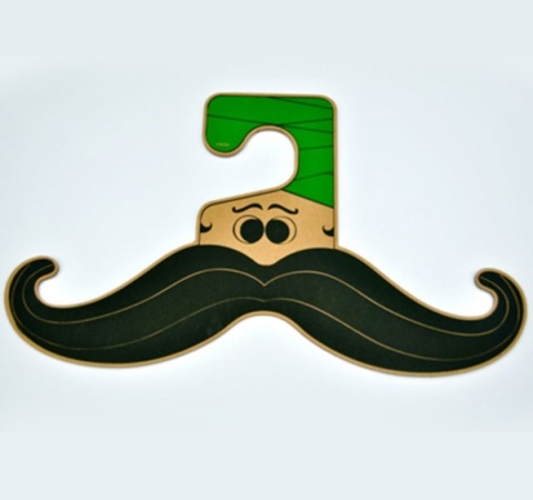 imagem do arquivo vetor para download Cabideiro Bigode