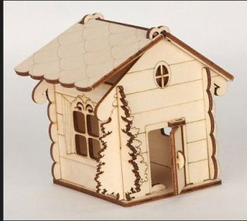 imagem do arquivo vetor para download Caixa em forma de casinha