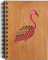 imagem do arquivo vetor para download Capa de diário de flamingo