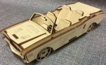 imagem do arquivo vetor para download Carro Chevrolet Cortado a Laser