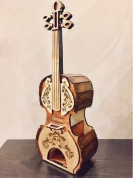imagem do arquivo vetor para download Casa de Chá Violino Stradivarius