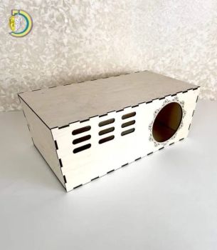 imagem do arquivo vetor para download Casinha de Esconderijo para Chinchila