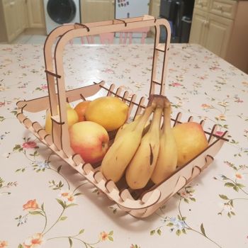 imagem do arquivo vetor para download Cesta de frutas