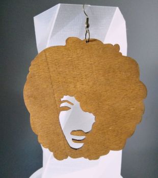 imagem do arquivo vetor para download Chaveiro Bouclé Afro