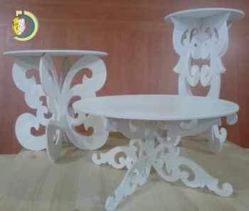 imagem do arquivo vetor para download Conjunto de Mesa Decorativa