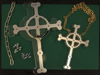imagem do arquivo vetor para download Cruz de Acrílico