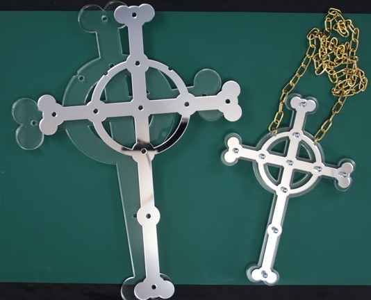 imagem do arquivo vetor para download Cruz de Acrílico