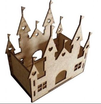 imagem do arquivo vetor para download Decoração de Castelo