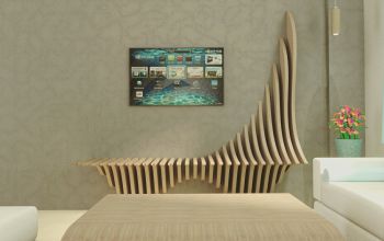 imagem do arquivo vetor para download Decoração de Parede Paramétrica